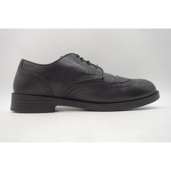 Drew Clayton Black Leather Wingtip Lace Up Dress Oxfords Shoes Men\'s 11 M main image 4